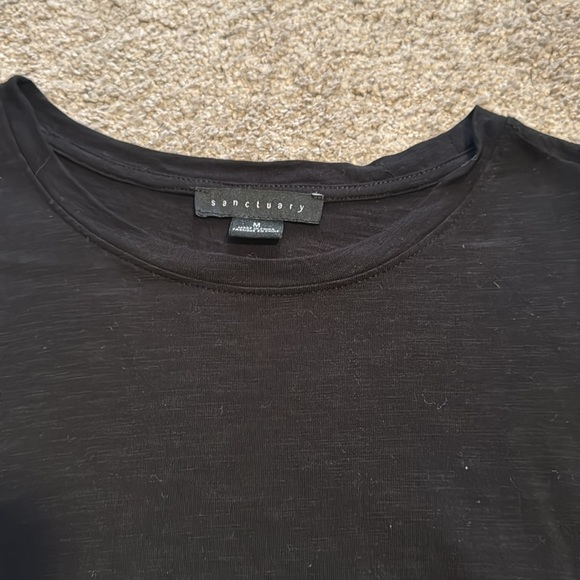 EUC sanctuary adjustable mini black dress - Picture 2 of 3